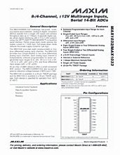 DataSheet MAX1033 pdf
